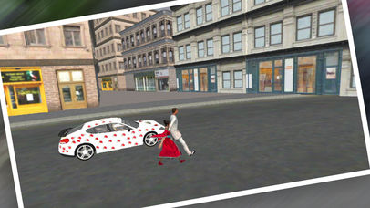 Drive Wedding Car 3D screenshot 2