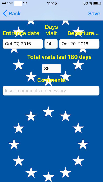 EU Schengen Control LIGHT screenshot 3