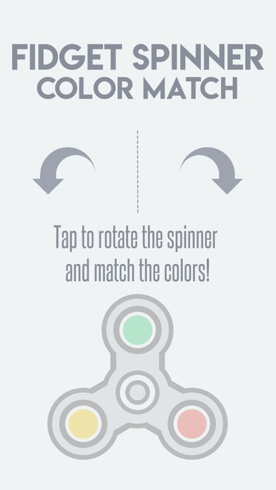 Fidget Spinner - Color Match Game screenshot 2