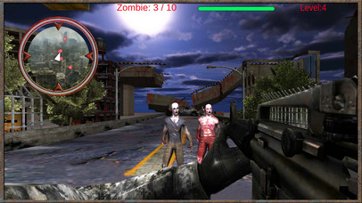 Zombie Origins World War - Dead Town Sniper 3D screenshot 4