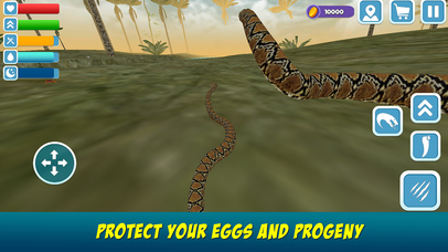 Python Snake Survival Simulator screenshot 3