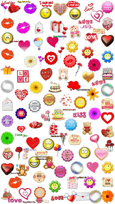 Mother's Day Stickers Pack for iMessage screenshot 3