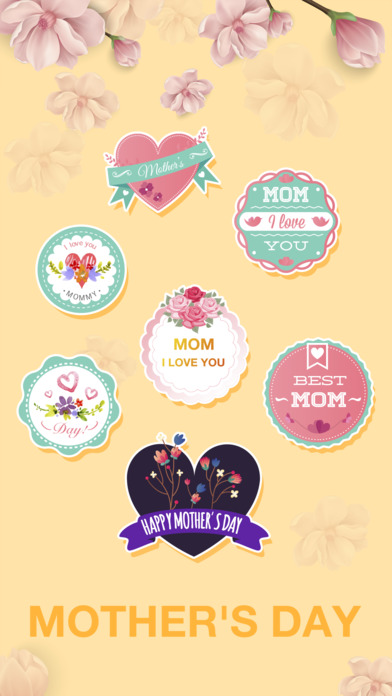 Cute Mother’s Day Sticker - Stickers for iMessage screenshot 3