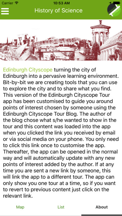 Edinburgh CityScope Tour App screenshot 3