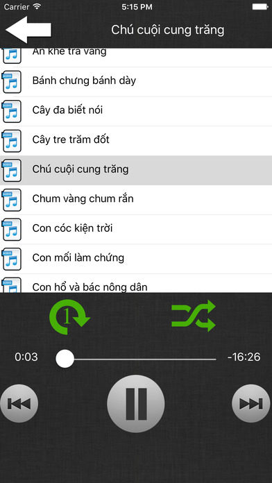 ABC Truyện Cổ Tích Audio Cho Bé screenshot 2