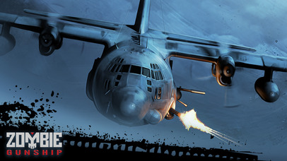 Screenshots of Zombie Gunship: Gun Down Zombies for iPhone