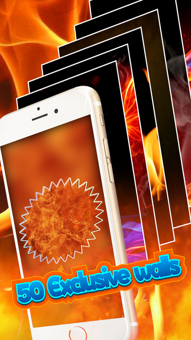 Fire & Flame Wallpaper Blur Screen Pro screenshot 2
