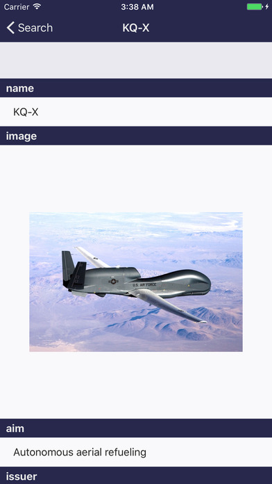 USA UAVs: Trivia, Flashcards, Reference screenshot 2