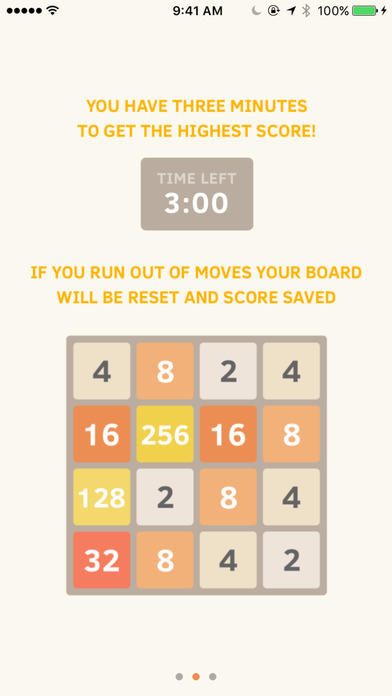 2048 Battle - Puzzle Game for iMessage screenshot 2