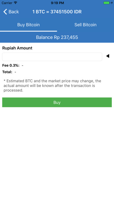 Dompet Bitcoin Indonesia screenshot 2