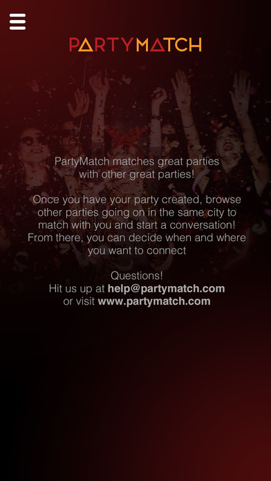 PartyMatch Inc screenshot 3