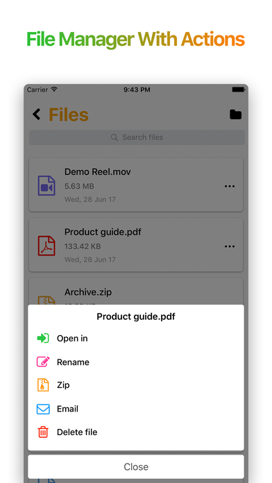 Sam : Browser and File Manager screenshot 3
