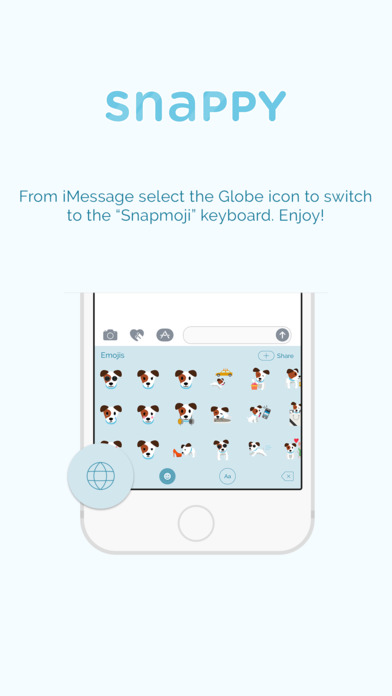 Snappy Emoji Keyboard screenshot 3