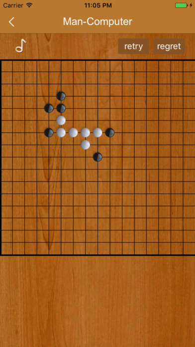 大米五子棋-经典棋类小游戏，休闲益智小游戏 screenshot 2