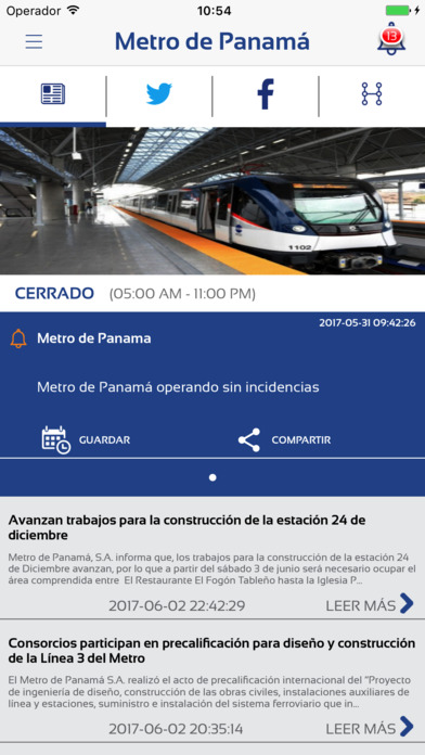 Metro de Panamá Oficial screenshot 2