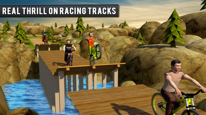 Offroad Mountain Bike Racing: Freestyle Stunts PRO screenshot 2