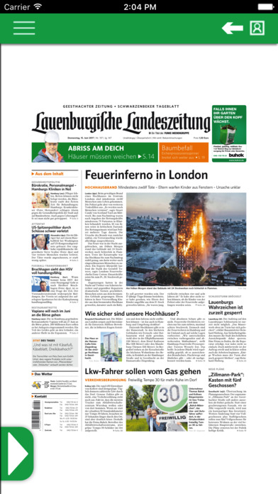 Bergedorfer Zeitung E-Paper screenshot 3