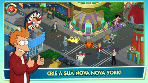 Futurama: Worlds of Tomorrow Screenshot