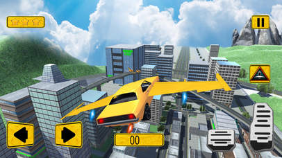 Flying Car & Bus World - Pilot Simulator Game screenshot 3