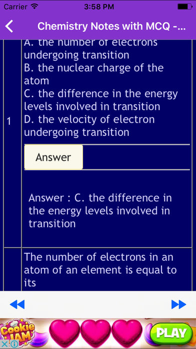Chemistry Notes with MCQ - Become Chemistry Expert screenshot 3