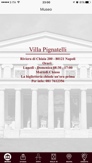 Villa Pignatelli screenshot 2