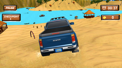 3D Offroad Water Surfer Truck Mania Sim screenshot 3