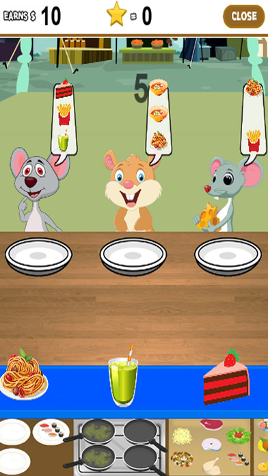 Mouse Cooking Games And Restaurant Funny Version screenshot 2