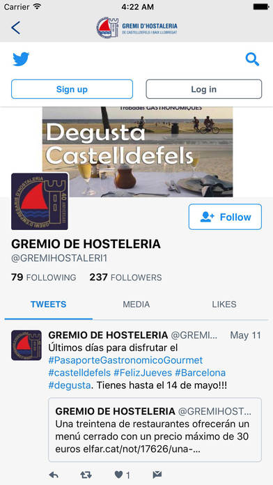 Gremi d'Hostaleria de Castelldefels Baix Llobregat screenshot 2