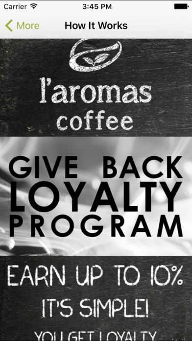 L'Aromas Coffee screenshot 4