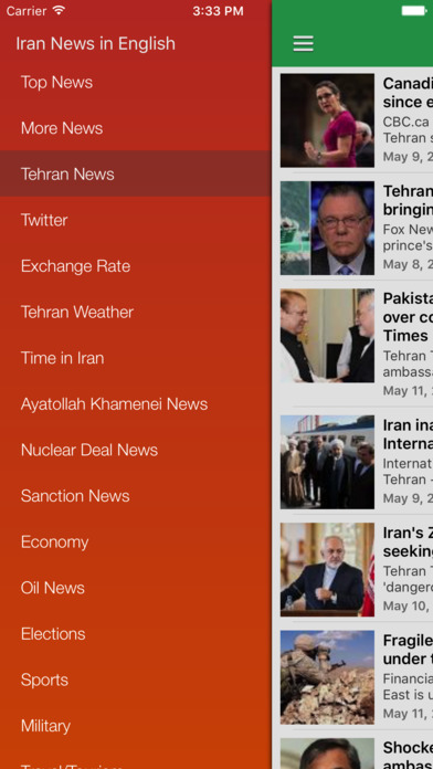 Iran News Today in English screenshot 2