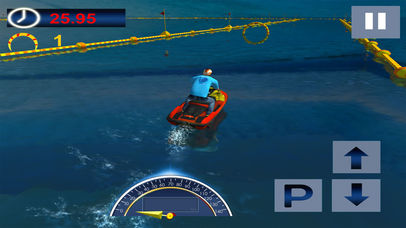 Free Speed Boat Ocean Ride Simulation screenshot 4