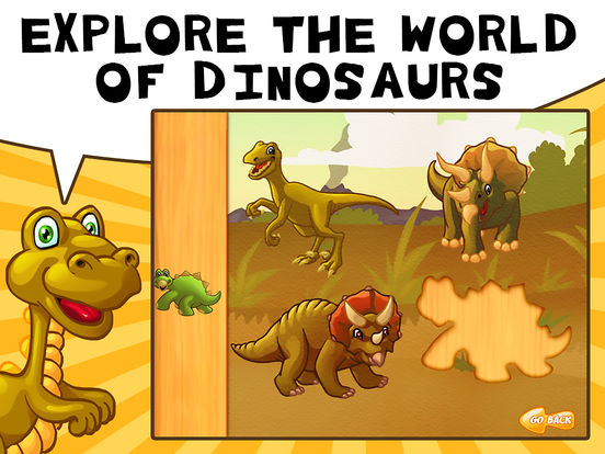 Скачать игру Dinosaurs Game for Toddlers