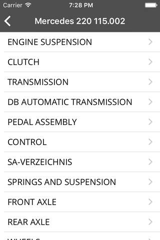 Mercedes-Benz Car Parts screenshot 3