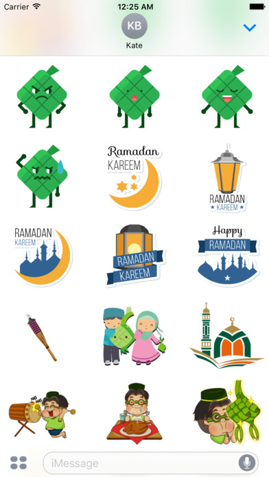 Ramadan Mubarak Stickers Emoji screenshot 3