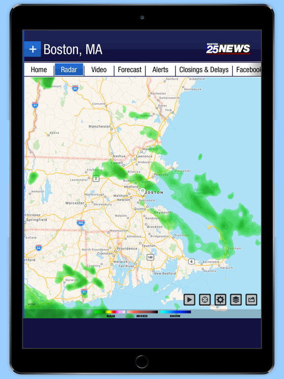 App Shopper Boston 25 StormTracker Weather Radar, Forecast (Weather)