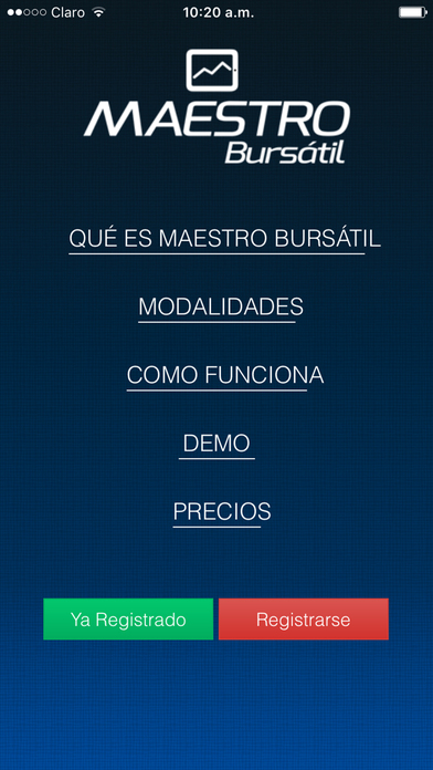 Maestro Bursátil Pro screenshot 2