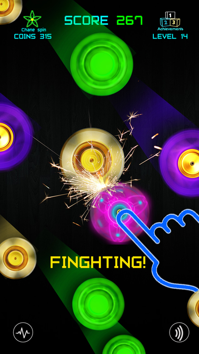 Neon: King of Fidget Spinners screenshot 3