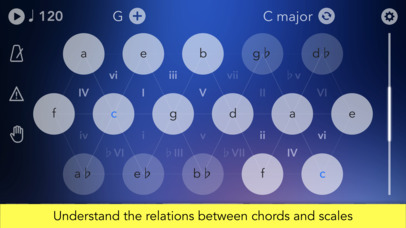 Navichord for iPhone • intuitive chord sequencer screenshot 3
