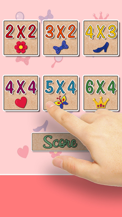 Princesses Find the Pairs Learning Game for 3 – 5 screenshot 2
