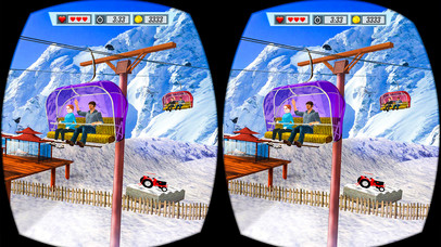 VR Mountain Chairlift - Crazy Ride screenshot 2