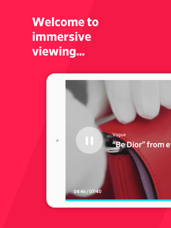 Screenshots of Dailymotion for iPad