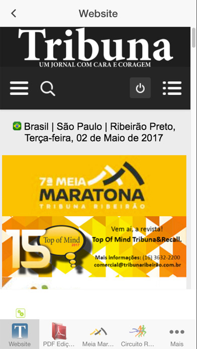 Jornal Tribuna Ribeirão screenshot 2