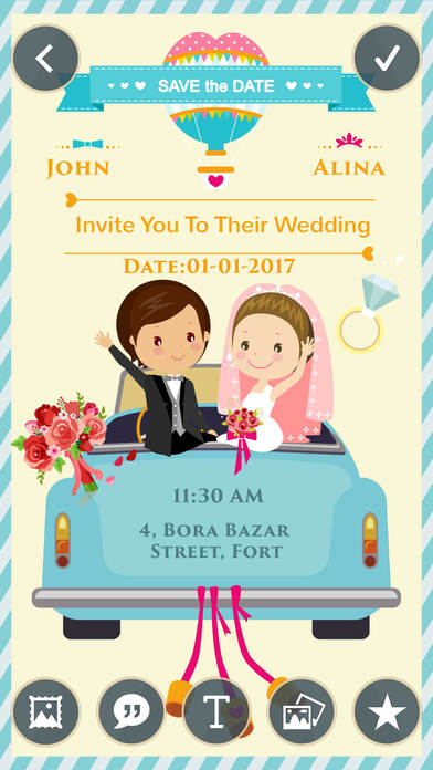 Wedding Invitation & Greeting Cards Maker screenshot 2