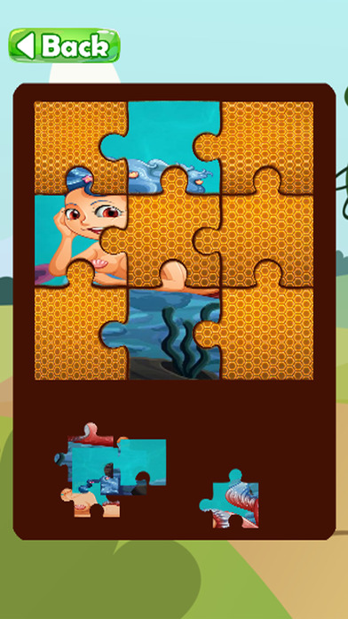 Beauty Mermaid Games Jigsaw Puzzles Version screenshot 3