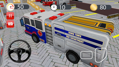 Rescue Fire Truck Parking Simulator screenshot 2
