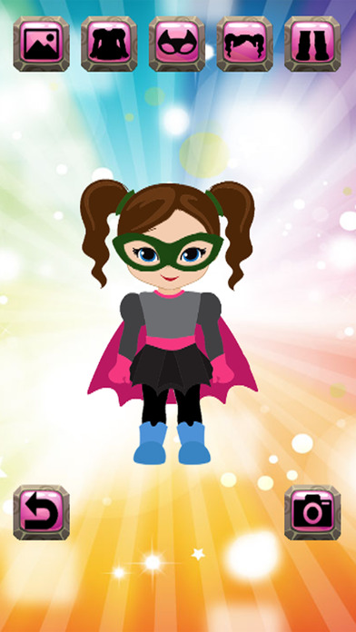 Dress Up Games For Superhero Girls Version screenshot 2