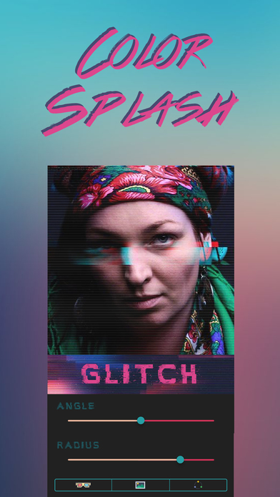 Color Splash - Glitch Art & Glitch Photo Vhs Retro screenshot 4