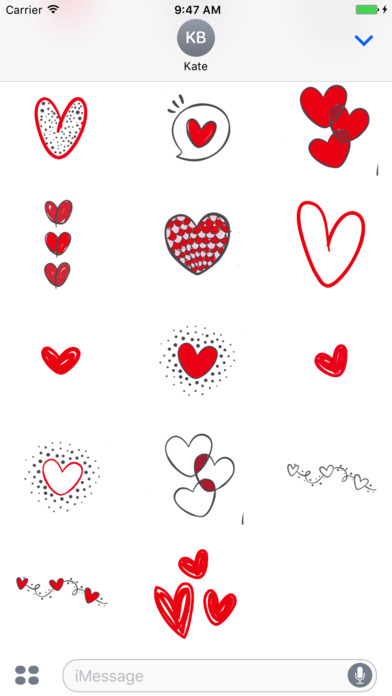 Heart Love stickers & emojis screenshot 3