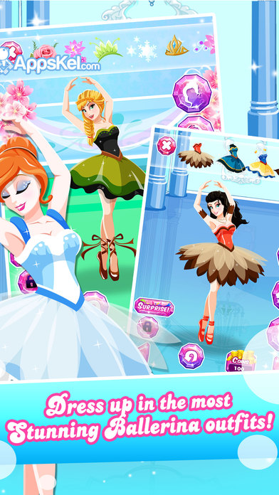 Princess Ballerina 2– Ballet Dress Up Games screenshot 2