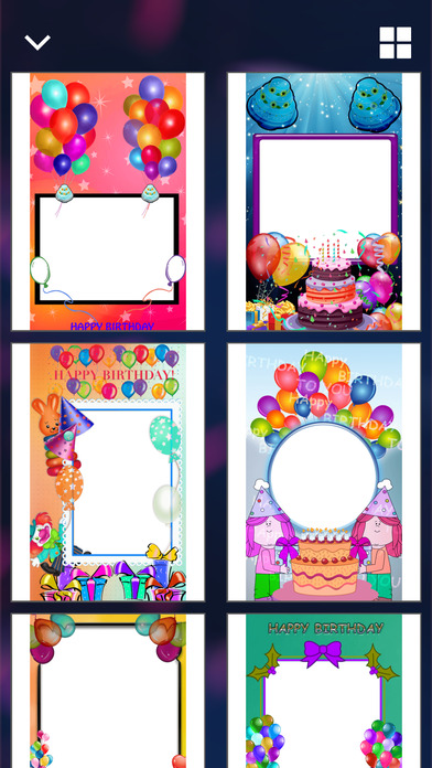 Birthday Frames & Photo Editor screenshot 2